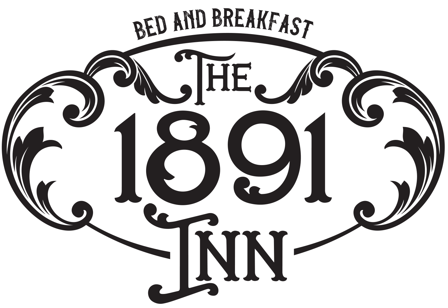 The 1891 Inn Bed and Breakfast logo design
