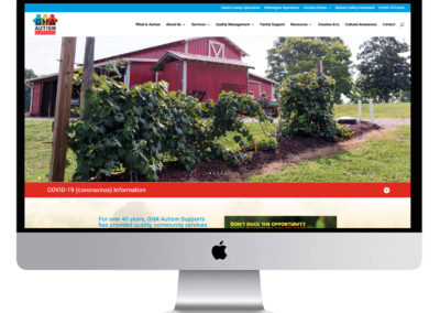 GHA Autism Supports Website Design – Albemarle, NC