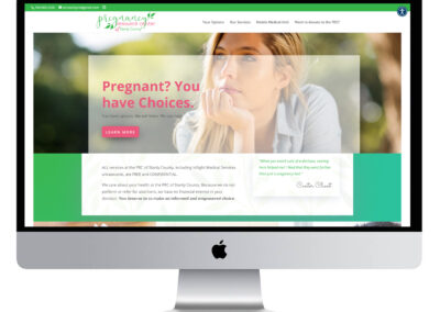 Pregnancy Resource Center of Stanly County Website Design – Albemarle, NC
