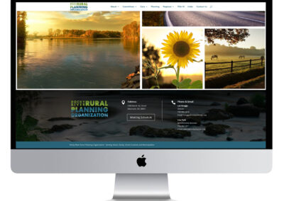 Rocky River Rural Planning Organization Website Design – Albemarle, NC