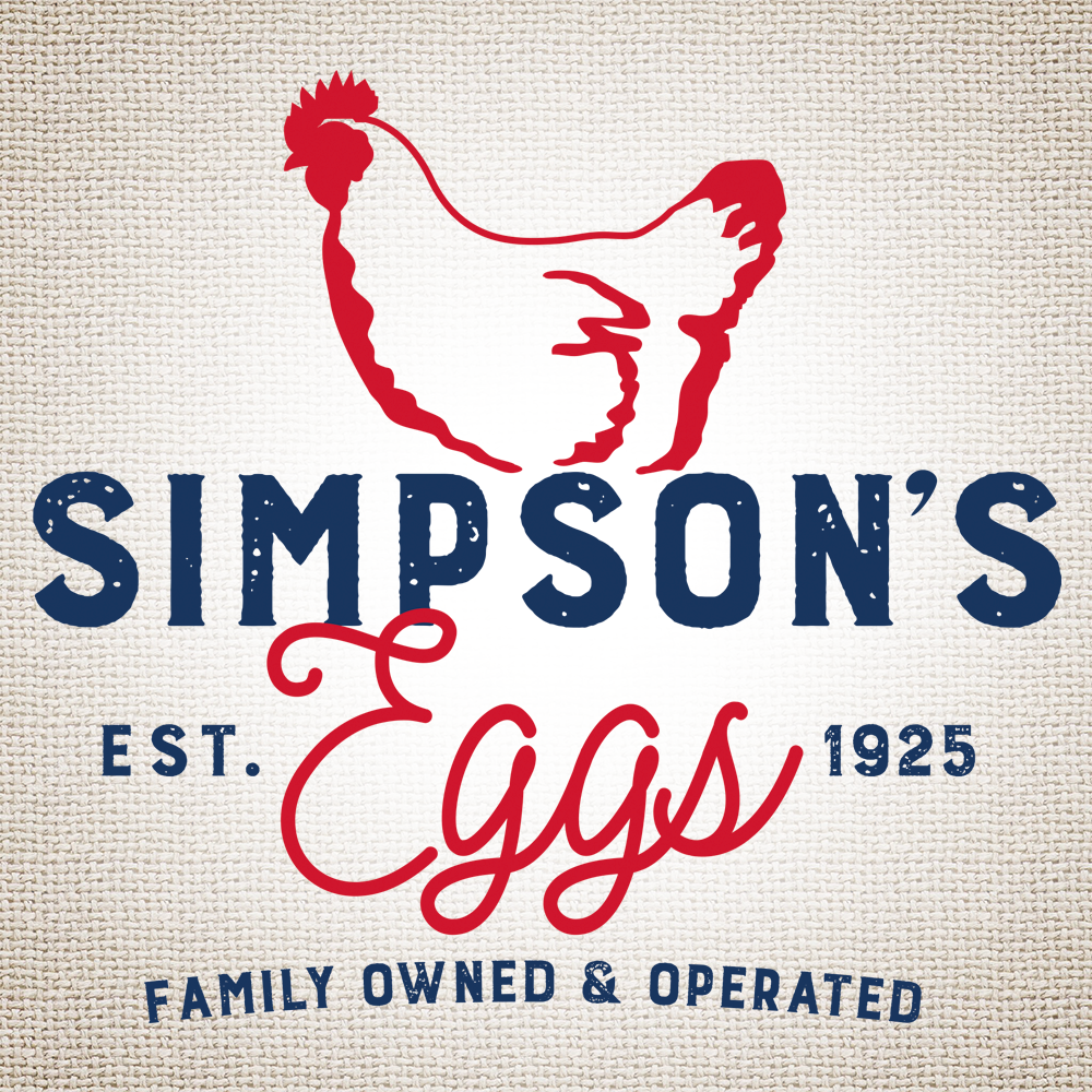 Simpson's Eggs Logo Design
