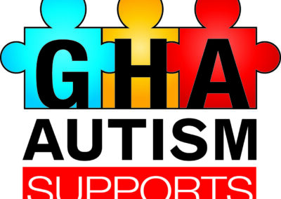 GHA Autism Supports Logo Design and Postcard Design