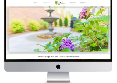 Hyatt Landscaping Website Design – Stanfield, NC